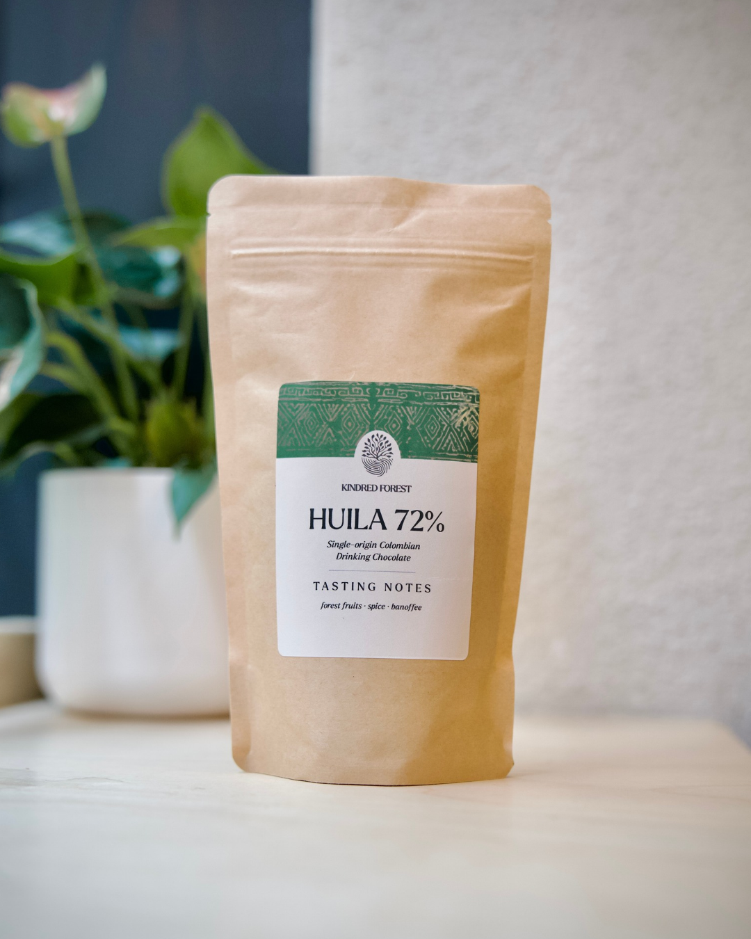 Huila 72% Drinking Chocolate Flakes